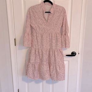 Ladies Dress MIDI, pink Size Small. EUC, worn once on vacation.